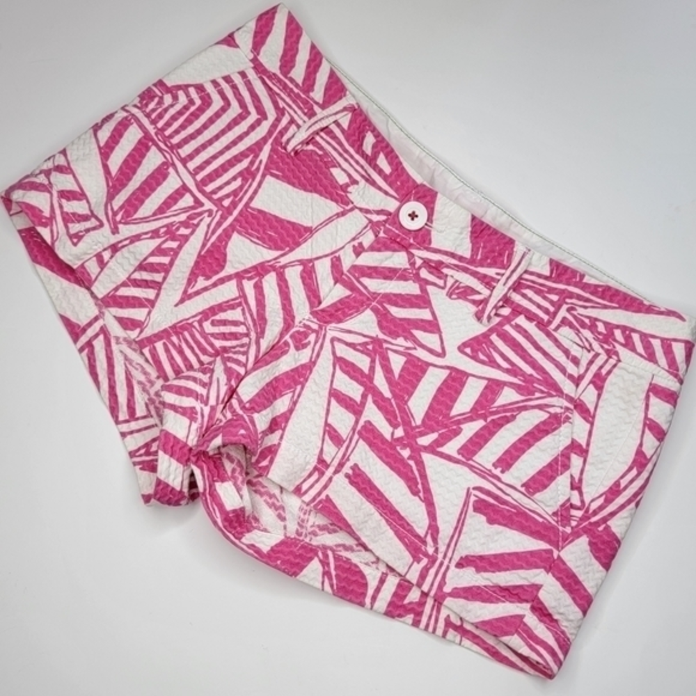 Lilly Pulitzer Size 2 Walsh Short in Pink Yacht Sea Women's‎ Casual Shorts